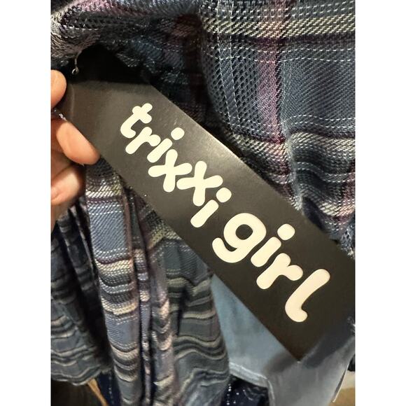 NWT plaid flannel dress - Picture 2 of 5